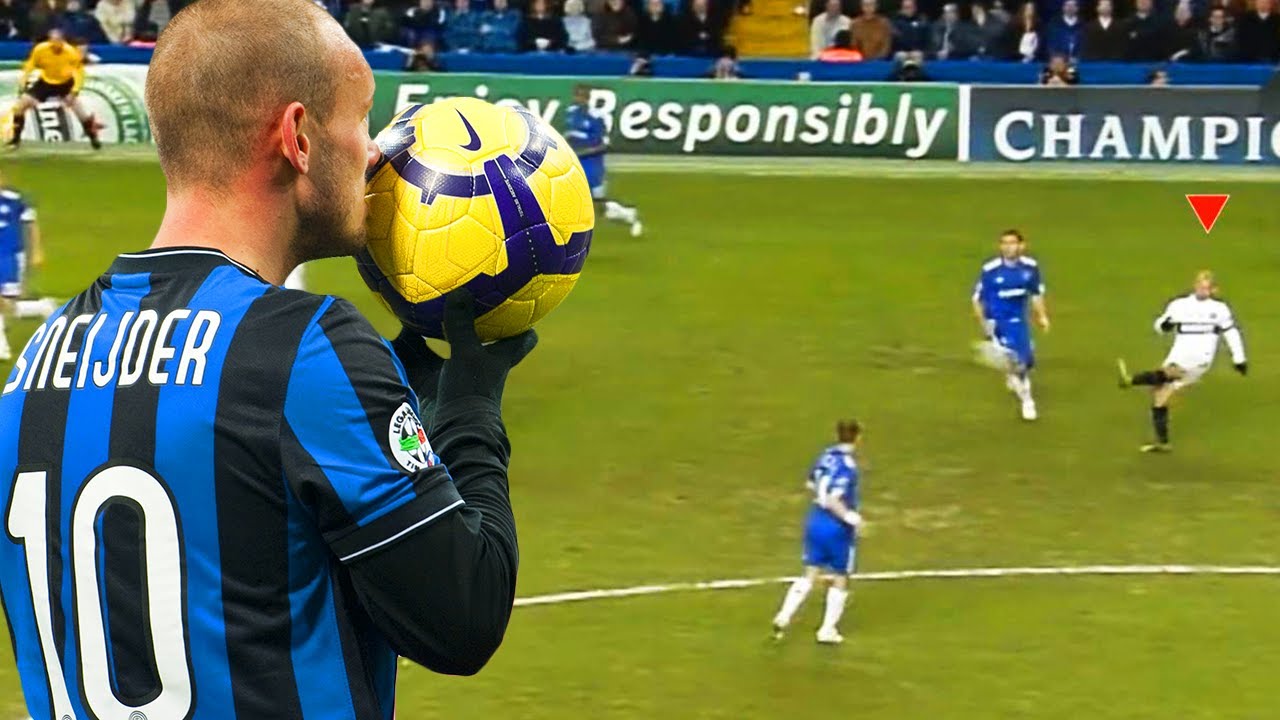 Tutti gli Assist e i Gol di Sneijder durante la stagione del Triplete