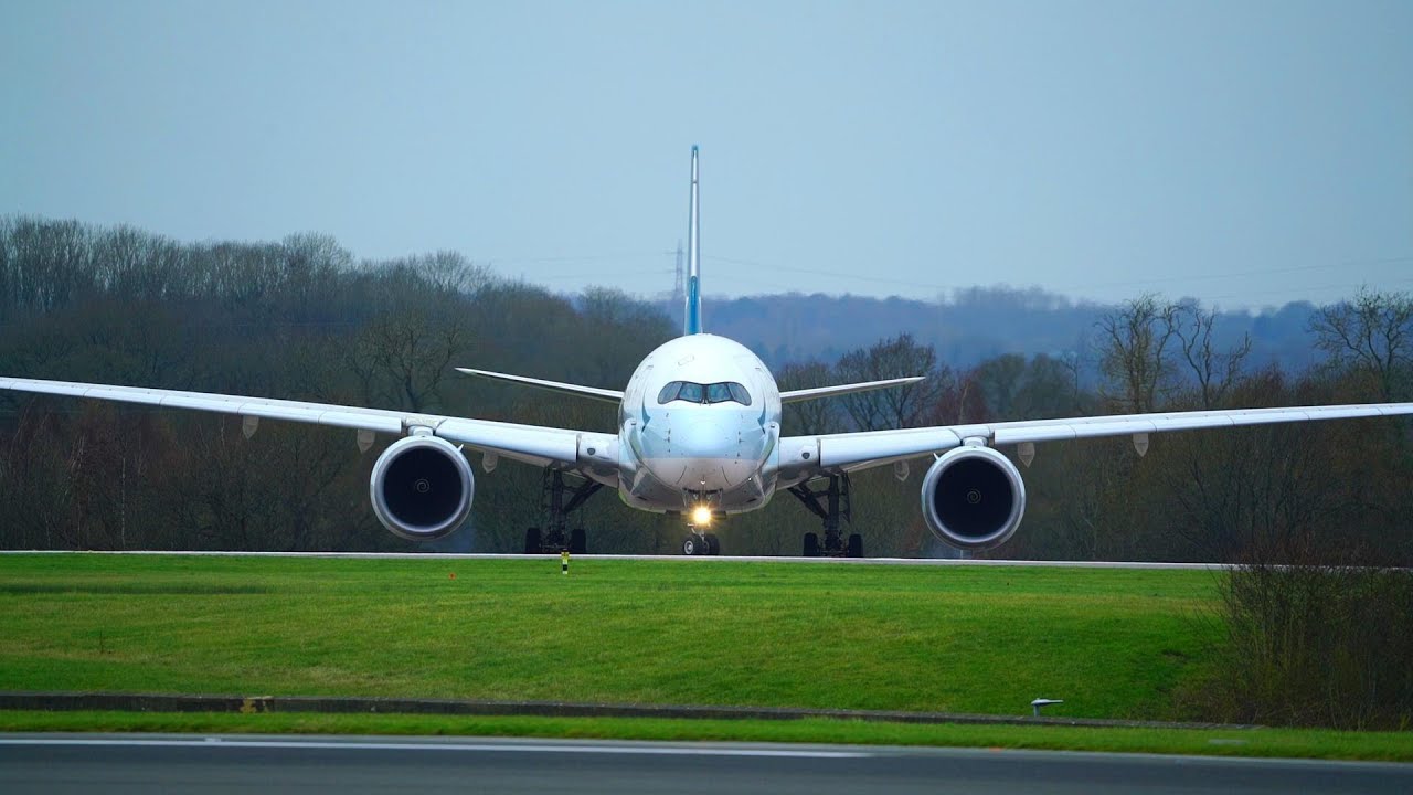 Cathay Pacific Departure from Manchester Airport #aviation