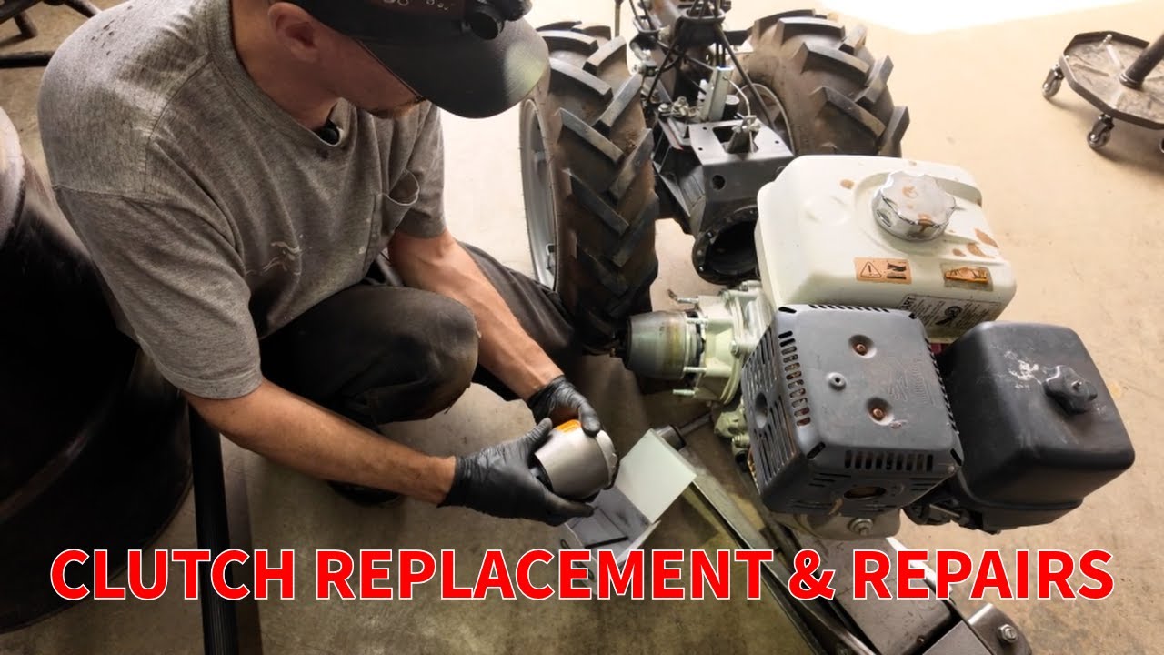 BCS 853 Tractor - Clutch, Cables & Shifter Repair