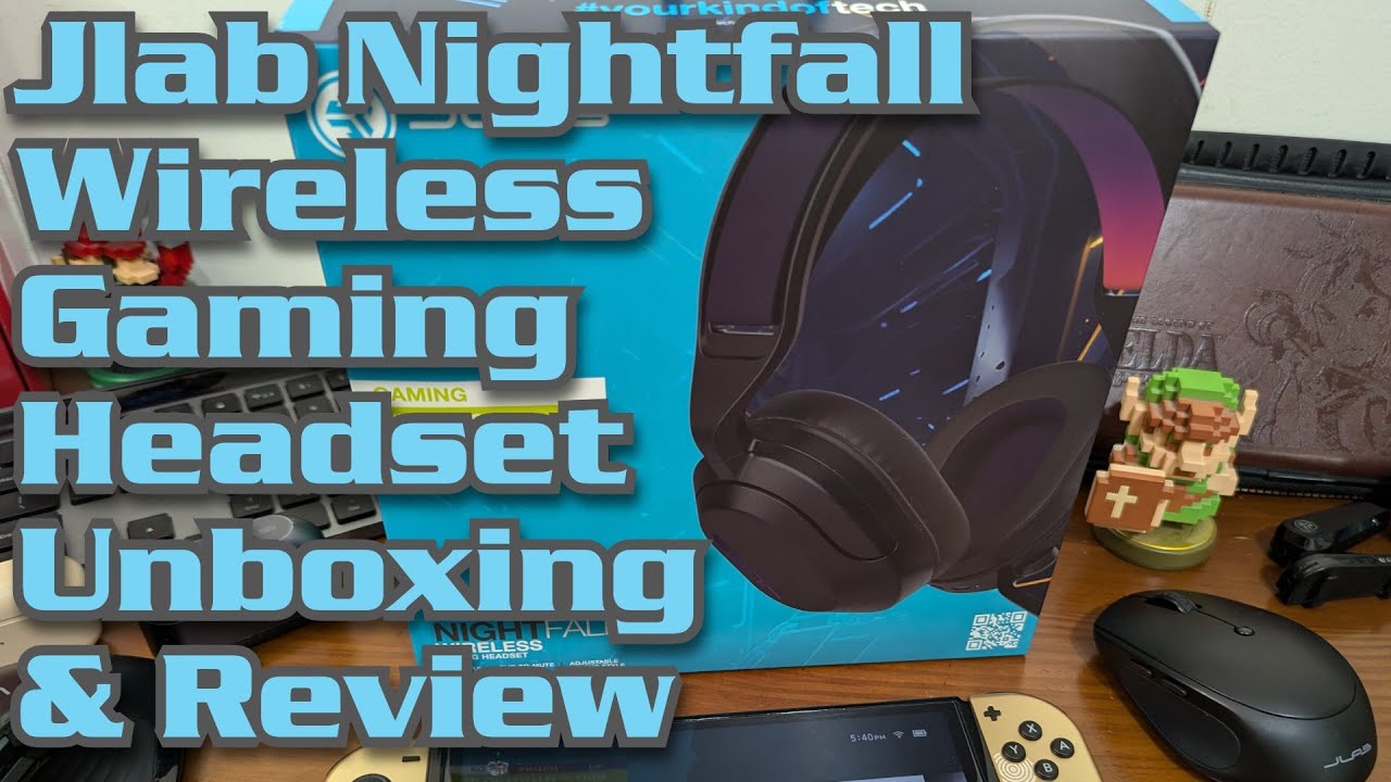 Great Bluetooth Wireless Gaming Headset JLab Nightfall