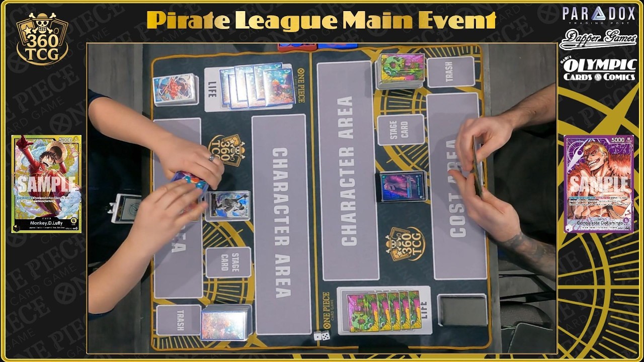 360 TCG Main Event R3: Y Luffy vs P Dofi