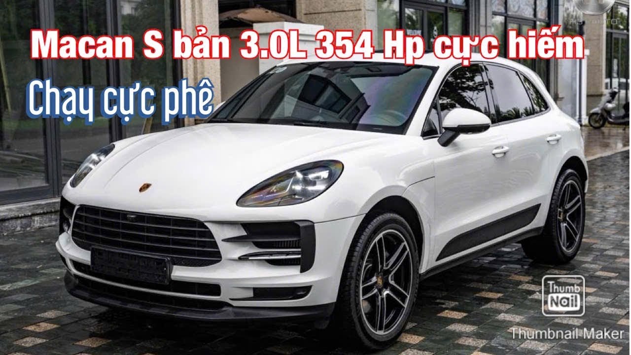 Macan S 2021 bản mạnh 3.0L 354 Hp rất hiếm tại H3T Auto