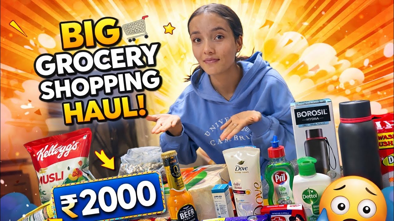 GROCERY SHOPPING 🛍️ HAUL #groceryshopping #shopping 