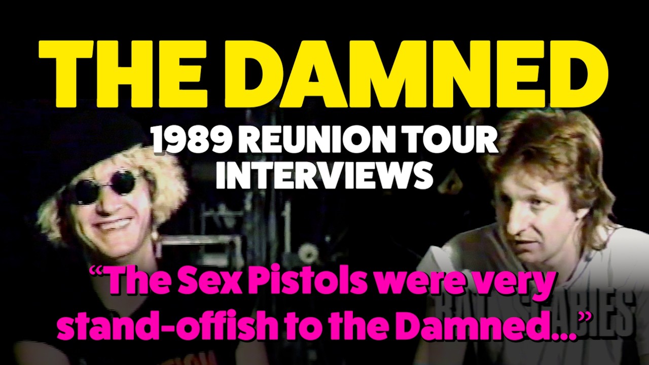 The Damned 1989 Farewell/Reunion Tour - MTV Profile