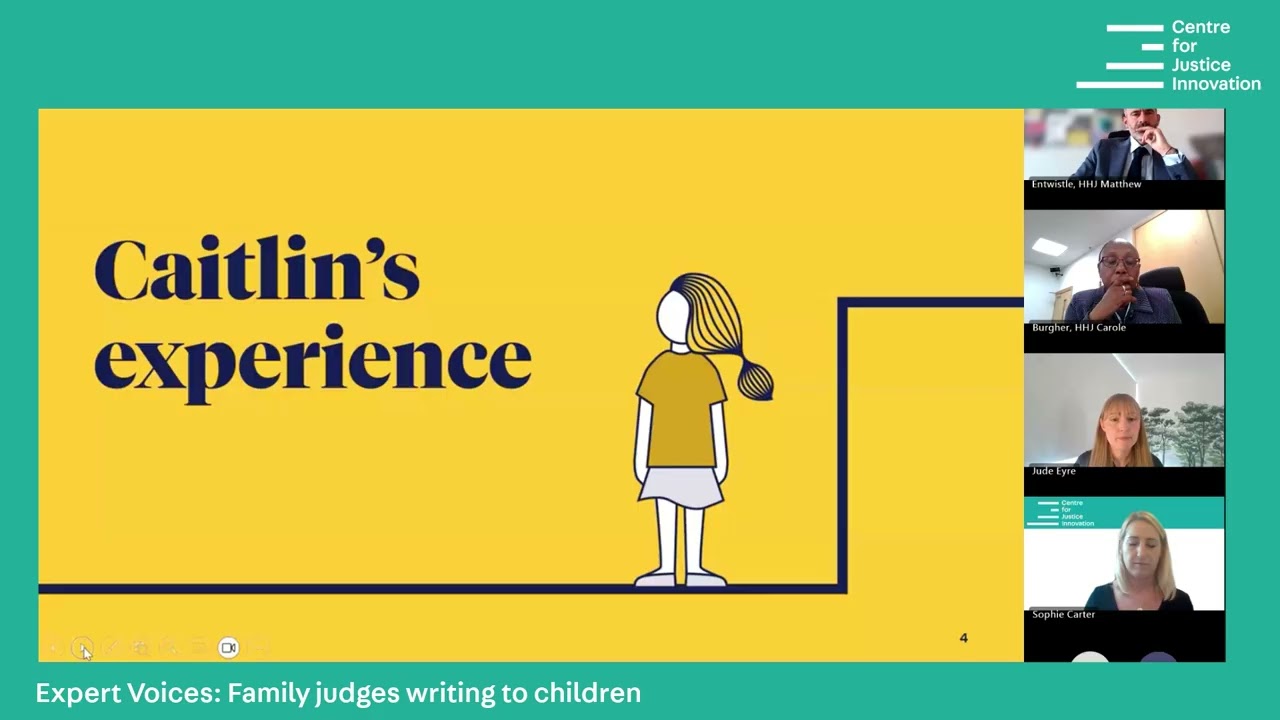 Expert Voices: Family judges writing to children