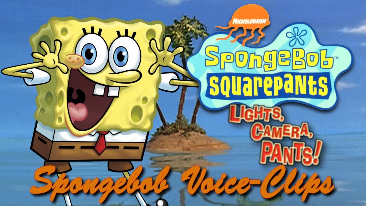 All SpongeBob Voice Clips • SpongeBob SquarePants: Lights, Camera, Pants! • (Tom Kenny) Voice Lines
