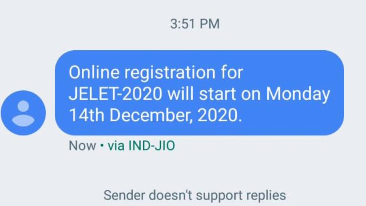 JELET COUNSELLING NEW UPDATE💥Jelet 2020 will Start on 14th December 2020