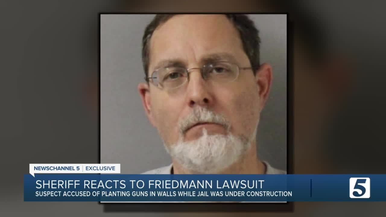 Sheriff says man accused of planting guns in Davidson Co. jail should be housed in maximum security