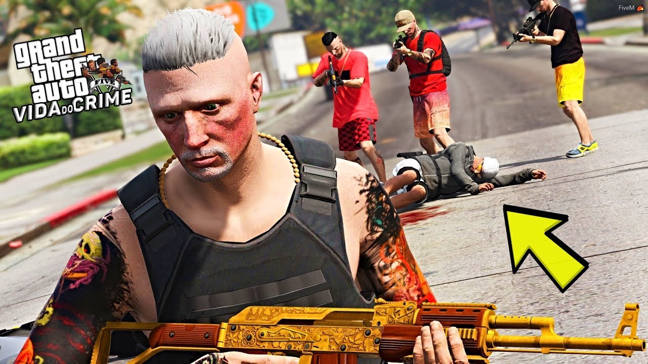 GTA V : VIDA DO CRIME | RD APAGOU O ABOBORA, AGORA ESTOU SOZINHO, CADE VOCE BARBA NEGRA? | EP#44