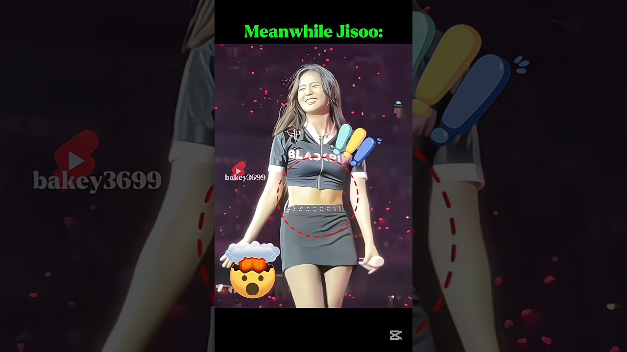 Jisoo's abs hit different 😳🔥 