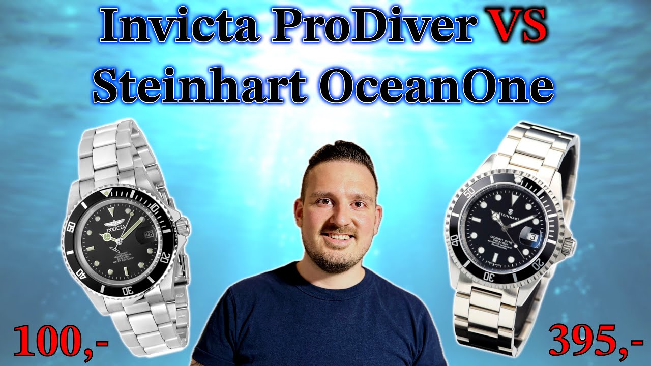 Steinhart Ocean One VS Invicta ProDiver - Der direkte Vergleich