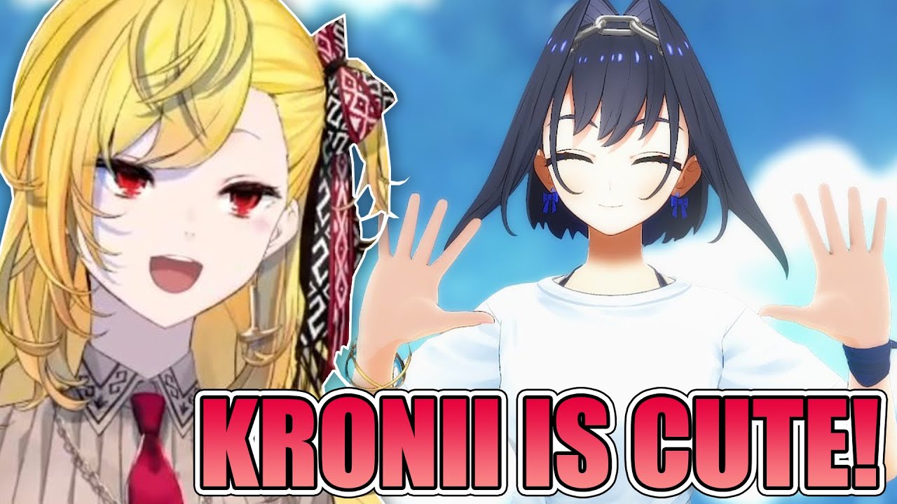 Kaela Confidently Say Kronii is CUTE After Meeting Her IRL