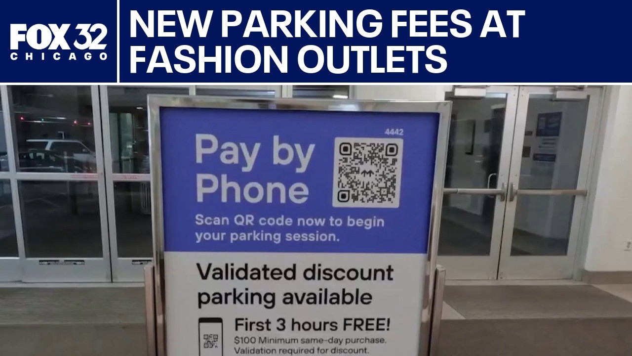 New parking fees at Fashion Outlets of Chicago