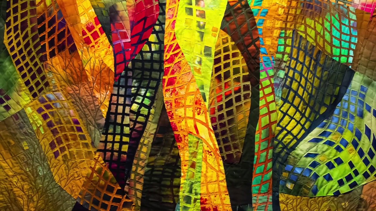 Virtual Tour Pt 2: Stitched: Contemporary Quilt Art from the International Quilt Festival Collection