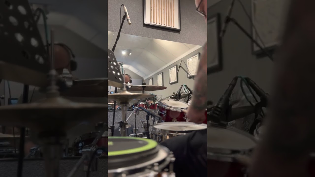Demoing drums for a new project #fonk