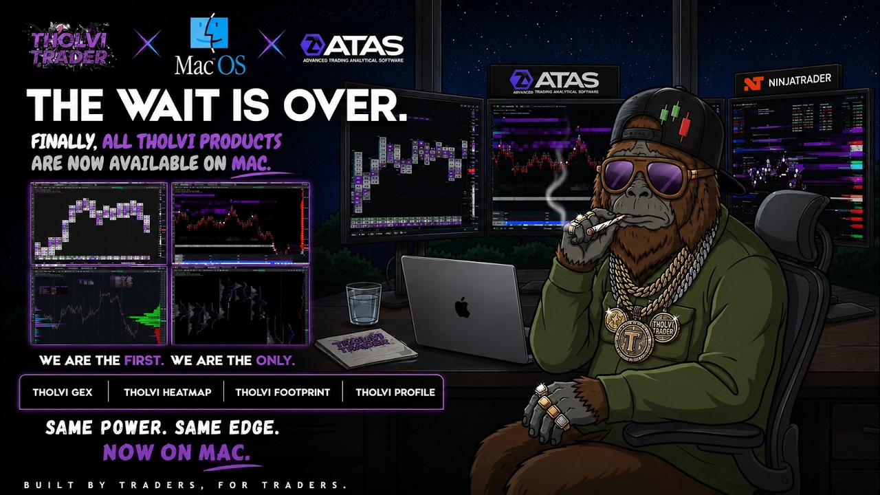Mac users can now access all TholviTrader software on ATAS X.