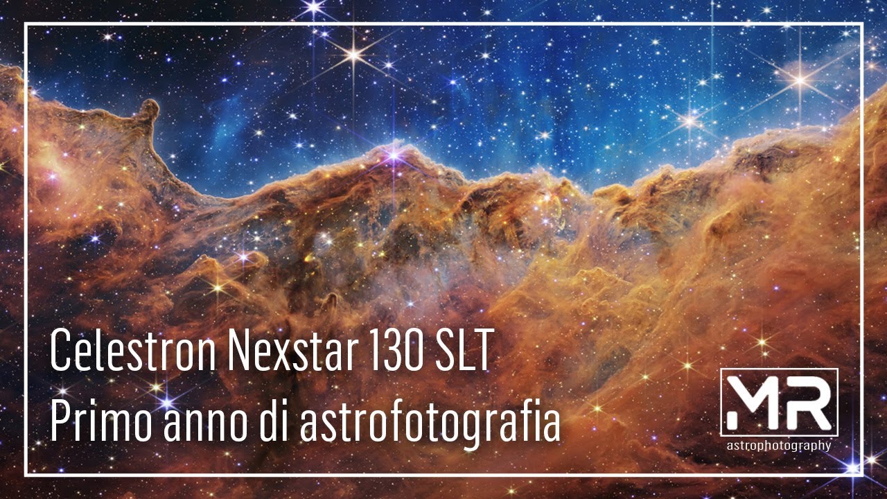 Cosa si può fotografare con un Celestron Nexstar 130 SLT - Primo anno di astrofotografia.
