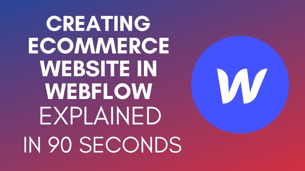 How To Create eCommerce Website In Webflow? (2024)