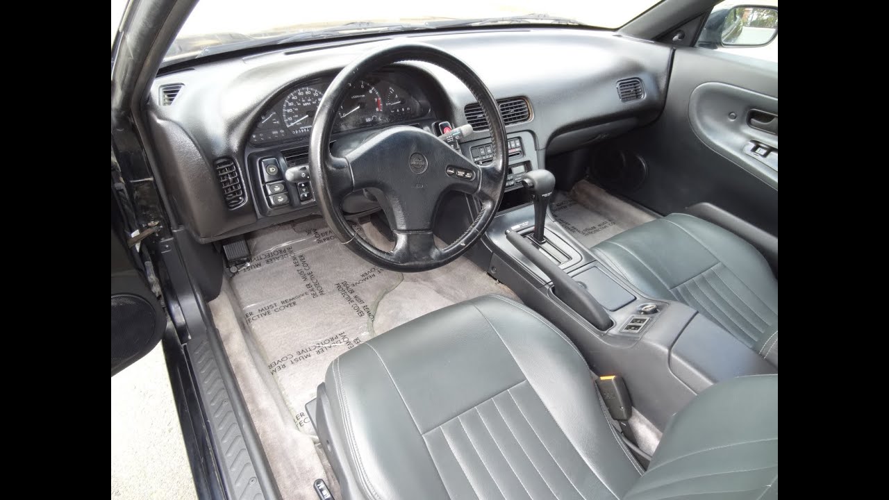 94 Nissan 240SX Limited Edition 23,000 Orig Mi Convertible Interior
