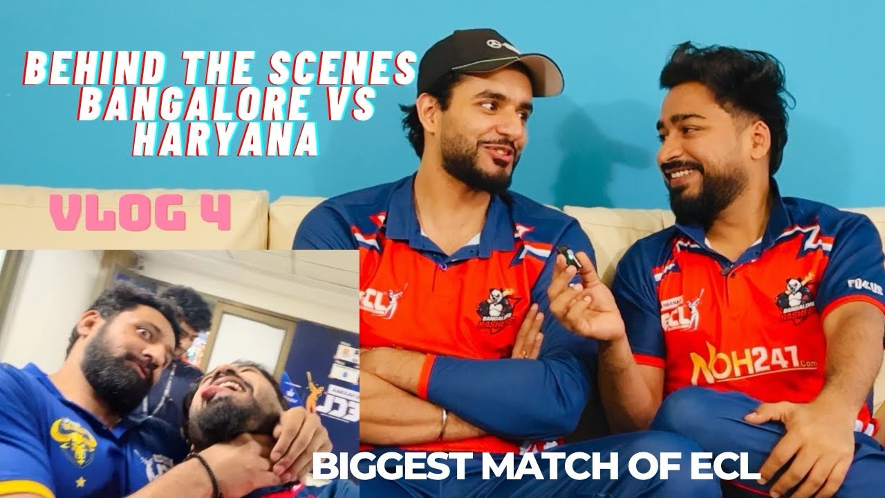 Behind the scenes Bangalore bashers vs haryanvi hunters.  