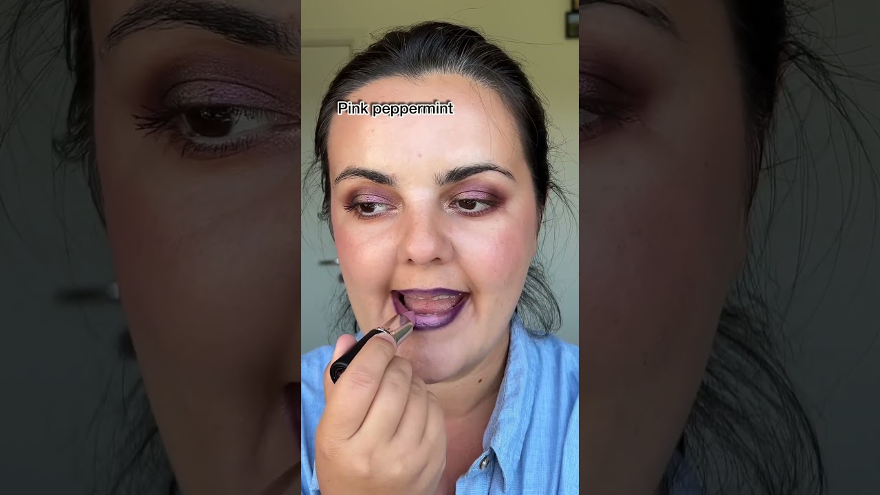 Purple pink lip combo Mac cosmetics #maccosmetics