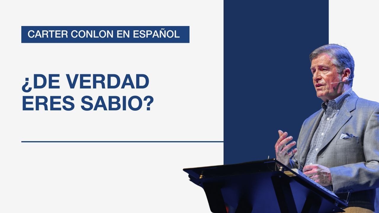 Carter Conlon | ¿De verdad eres sabio?