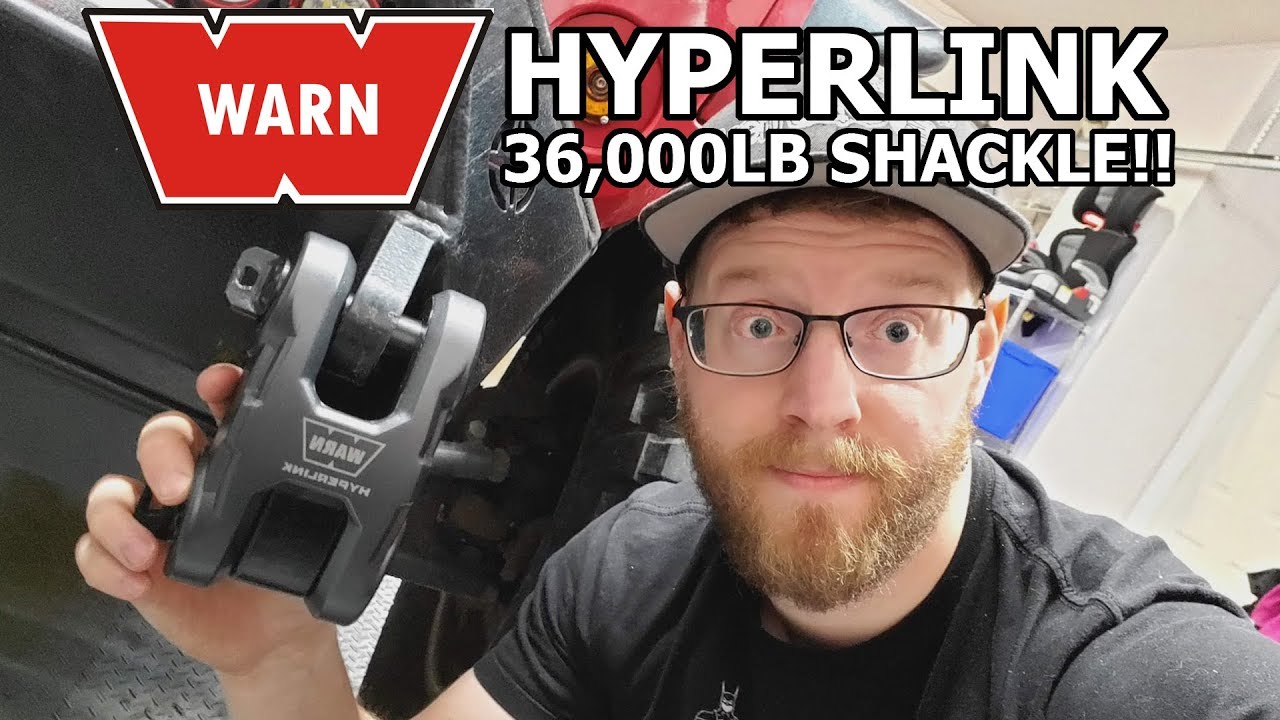 WARN HyperLink - 36,000LB Epic Shackle!!! | Review