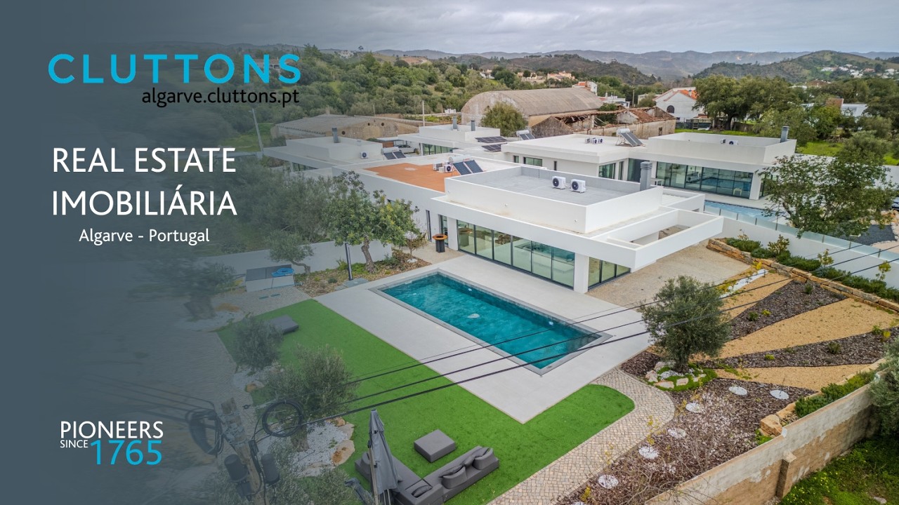 Cluttons Algarve | Contemporary 4-bedroom villa - São Brás de Alportel, Algarve, Portugal