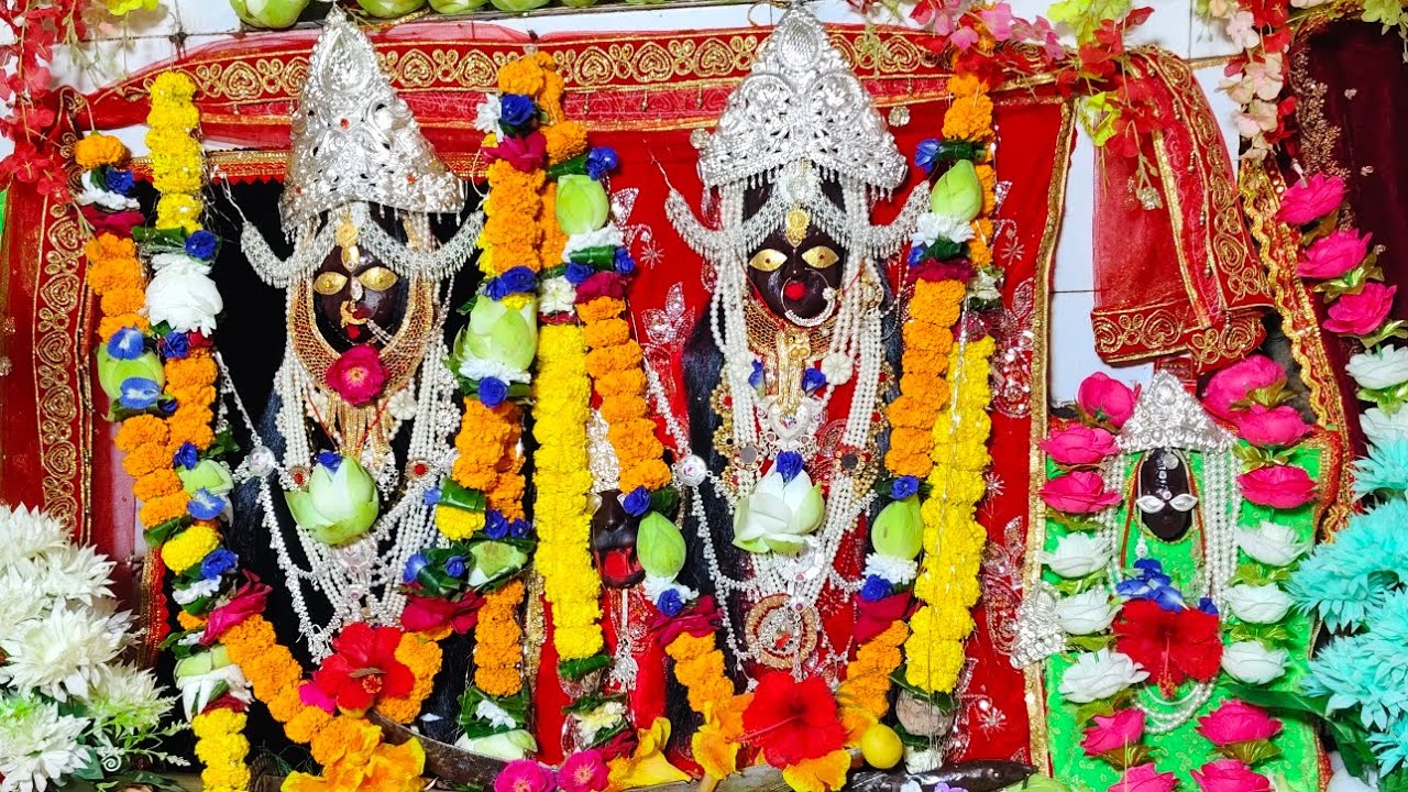 🚩दिव्य श्रृंगार दर्शन मां कालिका शारदा शक्ति पीठ महसांव! #viral #Ram #navratri #makali #bhajan #ma