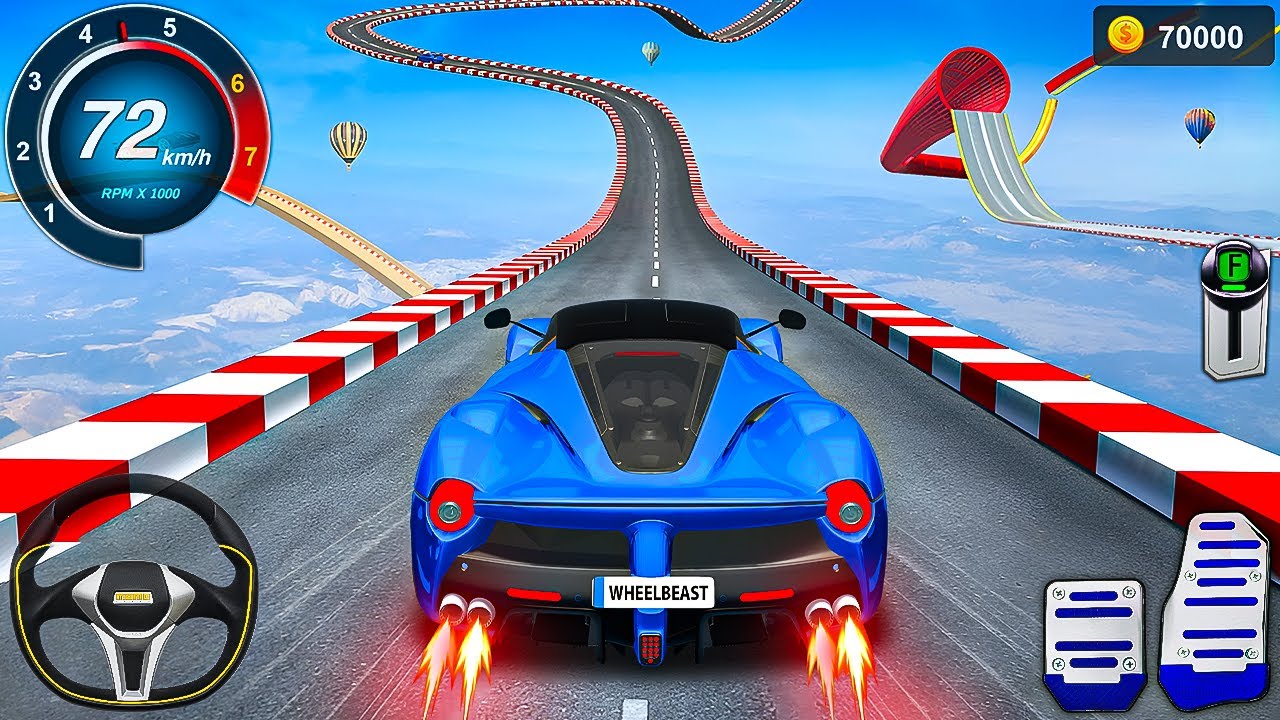 Super Crazy Mega Ramp GT Car Racing - Ultimate Car Stunts Master Driving - Android Gameplay #2