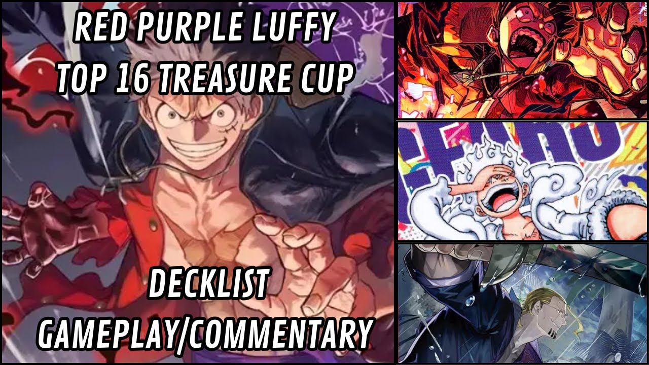 This RP Luffy List Almost Went Undefeated In A Treasure Cup - OPTCG Gameplay/Commentary