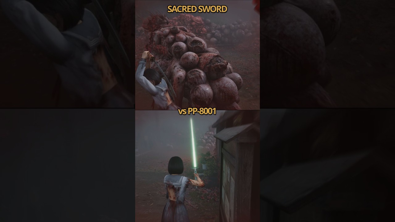 Sacred Sword против PP-8001 &ndash; Какое оружие доминирует в Silent Hill f?