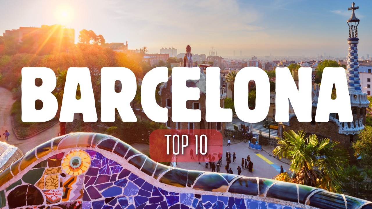 Barcelona | 10 Stops on an Illustrated Route Map