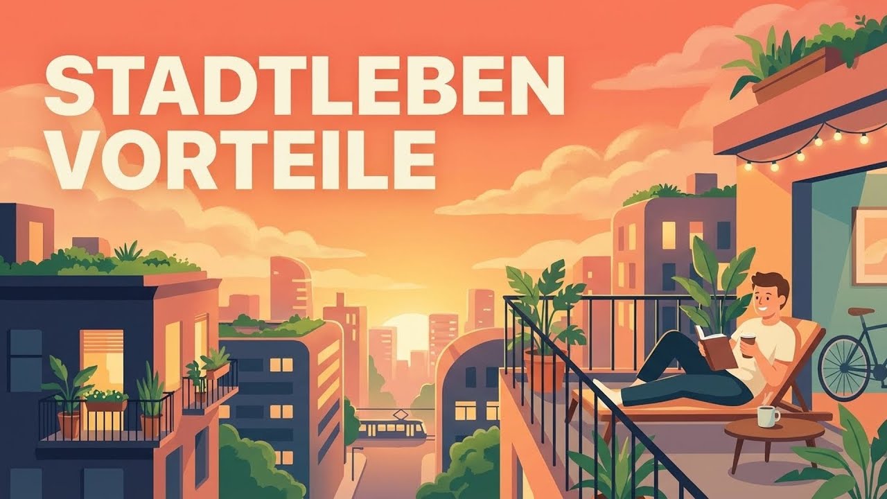 Warum zieht das Stadtleben so viele an? Deine Vorteile & Erfahrungen | Daily German Podcast