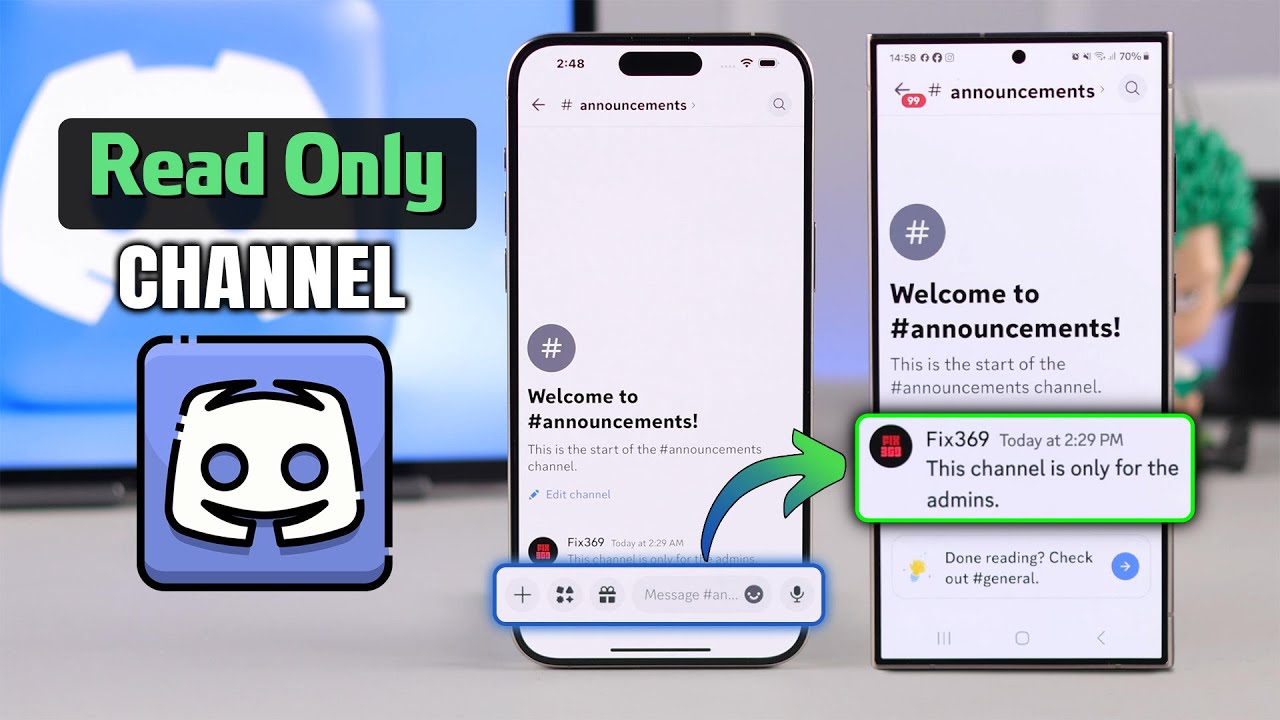 How to Make a Read Only Channel on Discord! [Rules & Announcement]