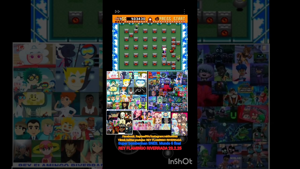 #bomberman #megaman #meteoheroes #ojamajodoremi #konosuva #snes #riverradaok #retrogaming #nintendo