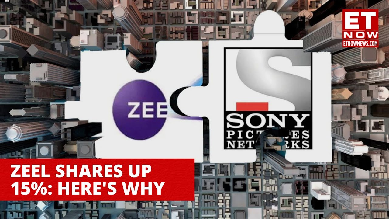 Zee-Sony Merger Gets A Nod From NCLT; Shares Jump 15% | ET Now | Zee Entertainment Share
