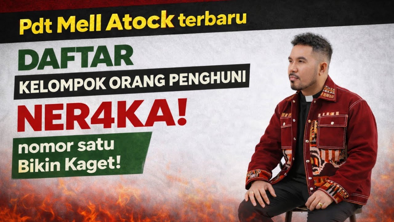 Khotbah Terbaru Pdt Mell Atock || IBADAH RAYA II AMAZING GRACE