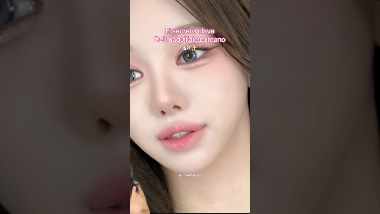Este es el secreto del maquillaje coreano que nadie te había dicho 😨 