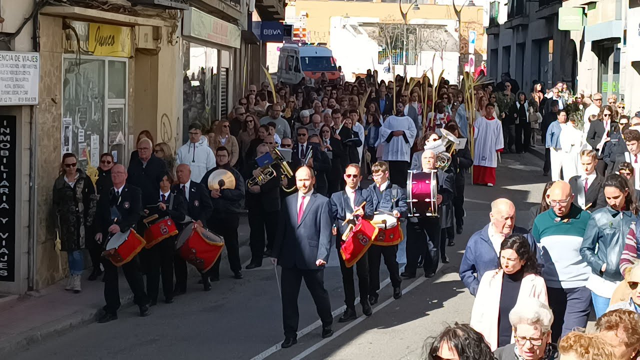 Procesión de Domingo de Ramos en San Martín de Valdeiglesias