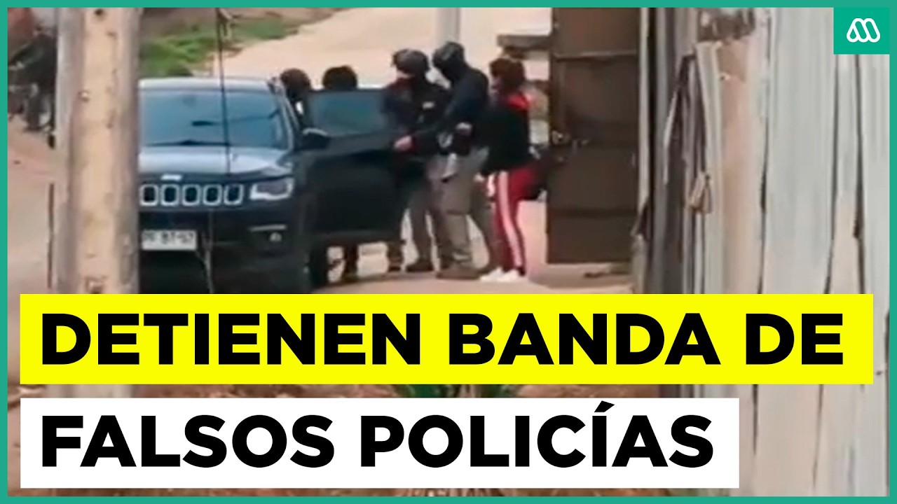 Detienen a banda que se hac&iacute;a pasar por polic&iacute;as para quitar drogas a bandas rivales en Valpara&iacute;so
