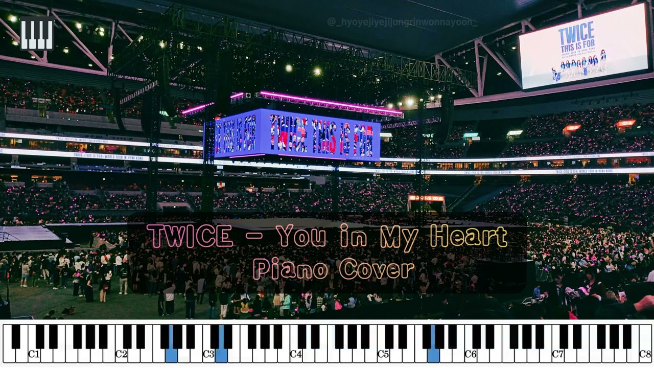 TWICE (트와이스) - 널 내게 담아 (You in My Heart) [Piano Cover]