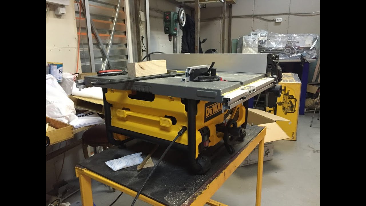 DeWalt DW745 Распаковка, миниобзор