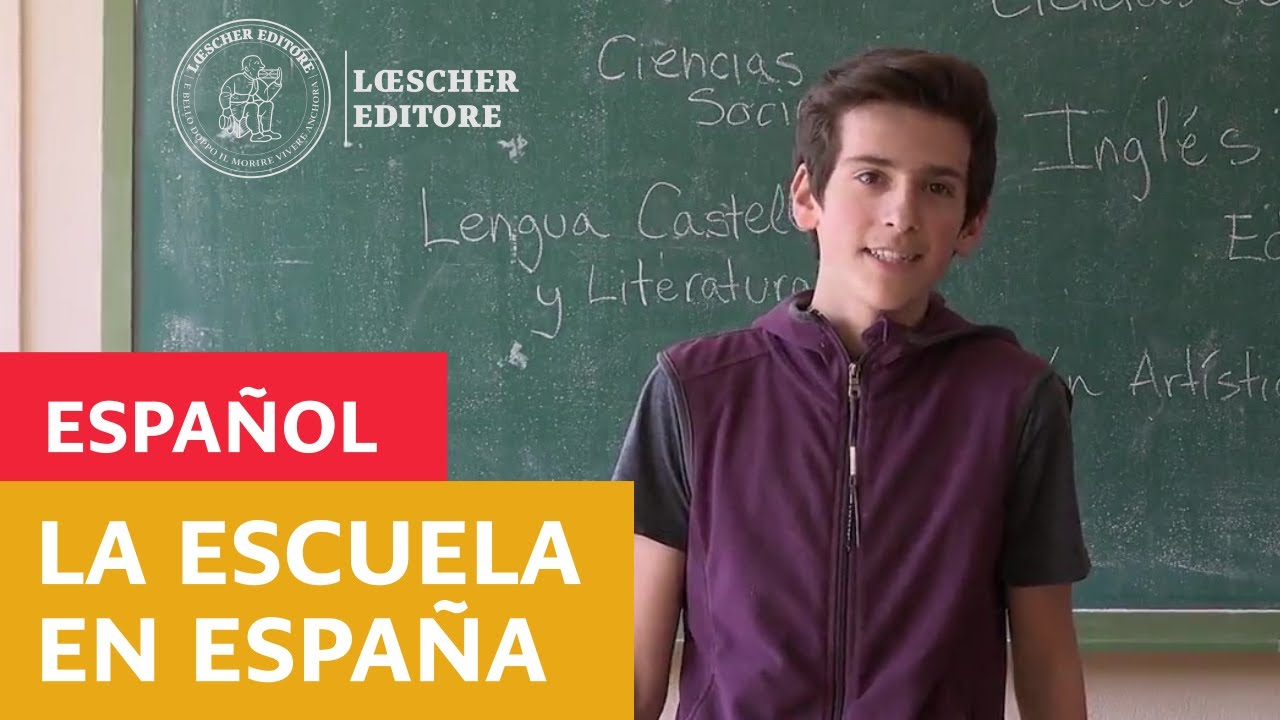 Español - La escuela en España
