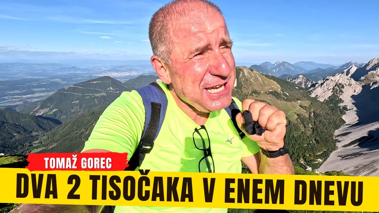 V enem dnevu sem osvojil DVA 2 TISOČAKA 😮 - Osvojil sem STOL in VAJNEŽ ❤️ - Hribi so res čudoviti!