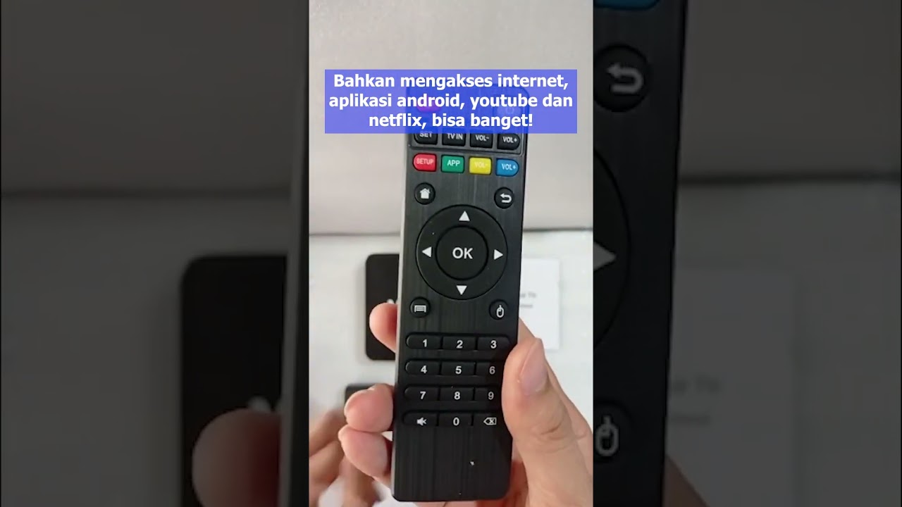 REVIEW TV BOX SMART TV! merubah TV Biasa Menjadi SMART ANDROID #reviewproduk