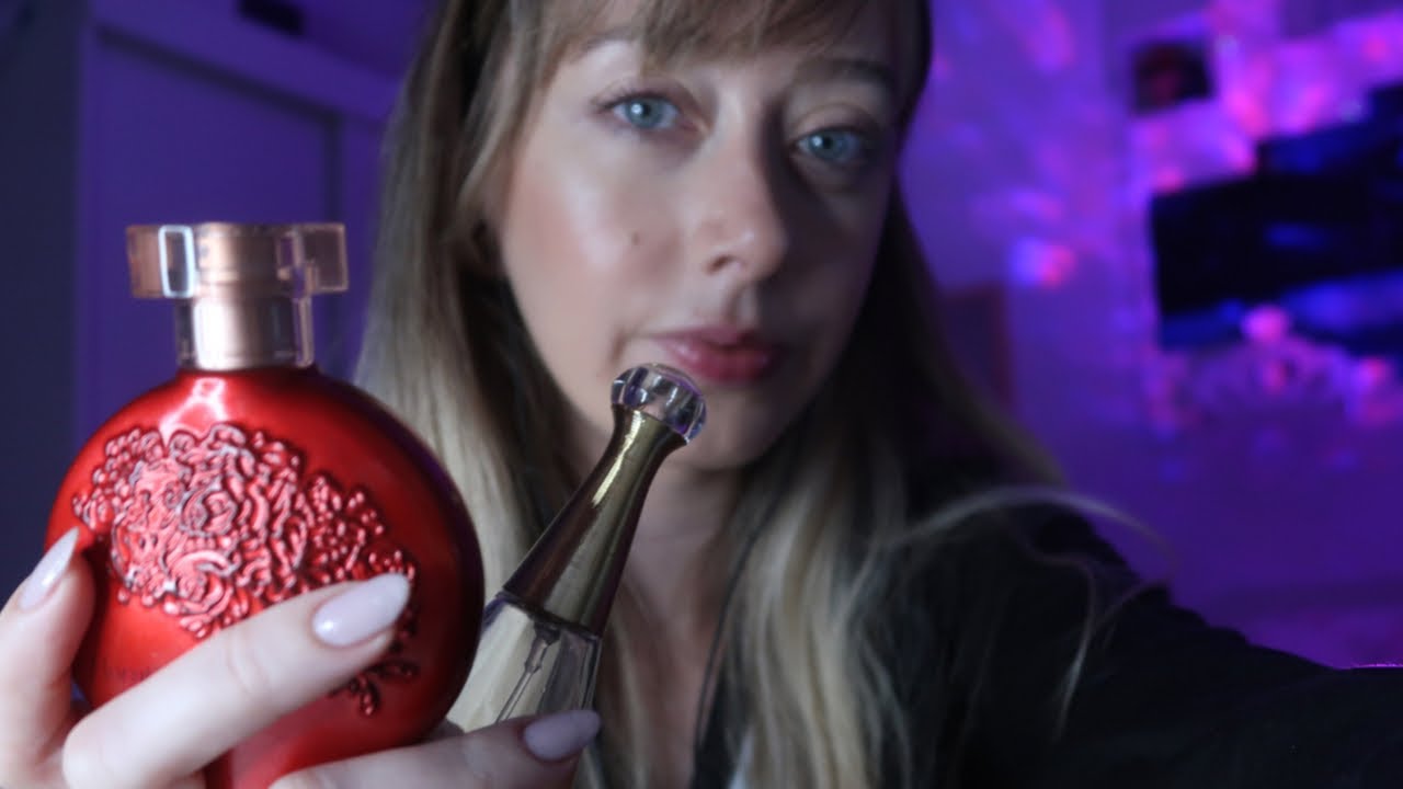 ASMR - Mostrando os meus perfumes e body splashs