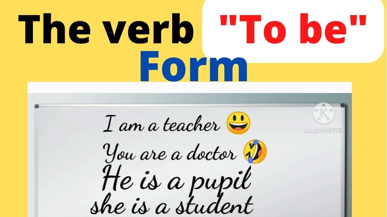 The verb  " To be" form. To be - bôlmoq felini yasalishi.Форма глагола «быть».