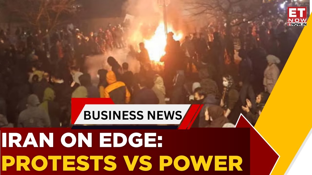 Iran Protests Enter Week 2 As Internet Blackout Deepens; Trump Claims Tehran Wants Talks | ET Now