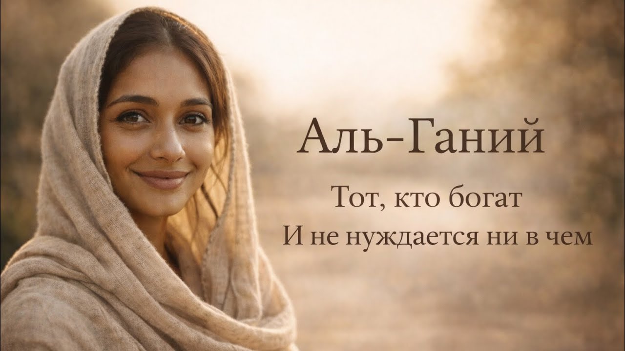 Аль - Ганий (ٱلْغَنِيُّ) - Самодостаточный | 25/99